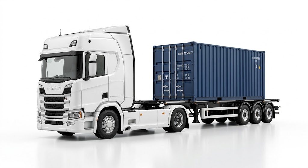 Контейнеровоз 20 футов